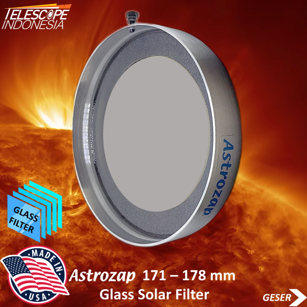 Astrozap 171mm - 178mm Glass Solar Filter - Image 2