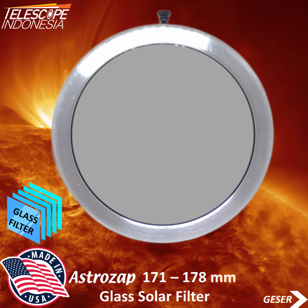 Astrozap 171mm - 178mm Glass Solar Filter - Image 3